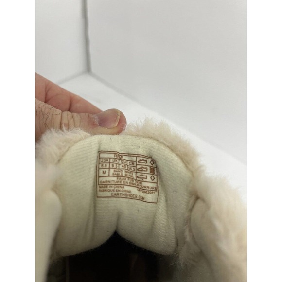 Earth Brands Footwear Earth Origins Woman’s Size 8.5 Randi Rex Sand‎ White Ankle - Picture 4 of 10